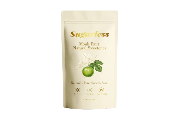 Sugarless monk fruit natural sweetener